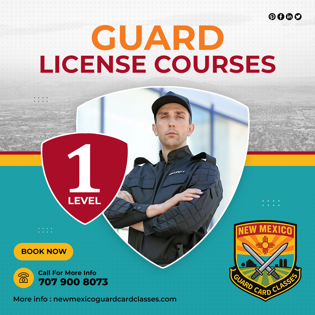 Guard License Courses - Level 1
